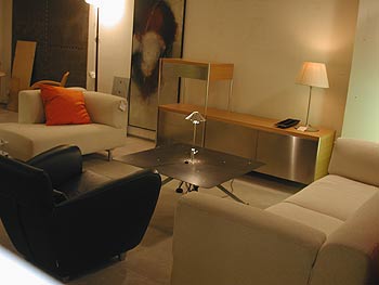 Wohnzimmer, Sessel, Sofa, Tisch, Schr‚nke